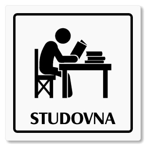 Studovna, 118x118mm, bílá, Arizona